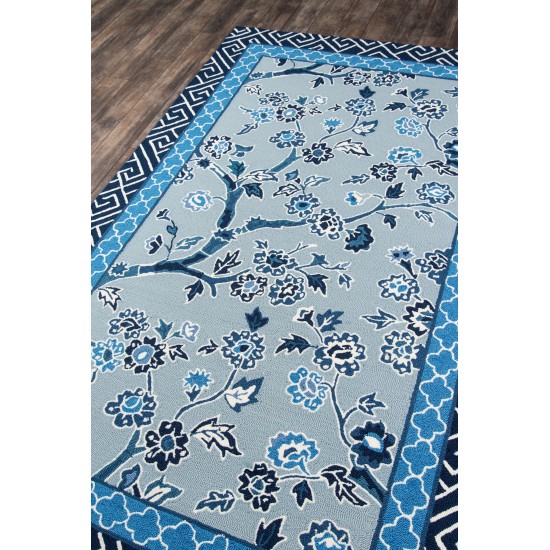 Rug, Madcap Cottage, Under A Loggia, UND-5, Blue, 5' X 8', 43202