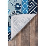 Rug, Madcap Cottage, Under A Loggia, UND-5, Blue, 5' X 8', 43202