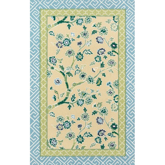 Rug, Madcap Cottage, Under A Loggia, UND-5, Yellow, 2' X 3', 43174