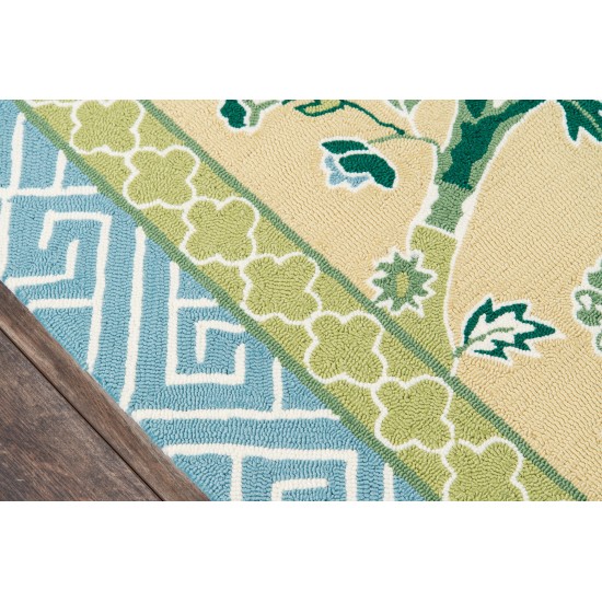 Rug, Madcap Cottage, Under A Loggia, UND-5, Yellow, 5' X 8', 43203