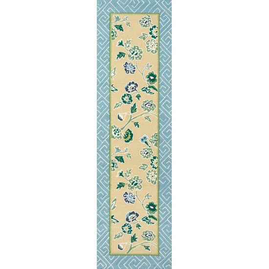 Rug, Madcap Cottage, Under A Loggia, UND-5, Yellow, 5' X 8', 43203