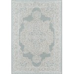 Rug, Momeni, Valencia, VAL-1, Light Blue, 2'3" X 8' Runner, 41109