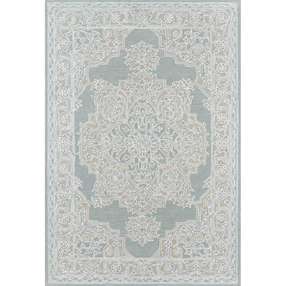 Rug, Momeni, Valencia, VAL-1, Light Blue, 2'3" X 8' Runner, 41109