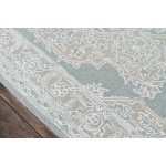 Rug, Momeni, Valencia, VAL-1, Light Blue, 2'3" X 8' Runner, 41109