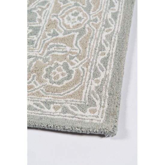 Rug, Momeni, Valencia, VAL-1, Light Blue, 2'3" X 8' Runner, 41109