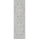 Rug, Momeni, Valencia, VAL-1, Light Blue, 2'3" X 8' Runner, 41109