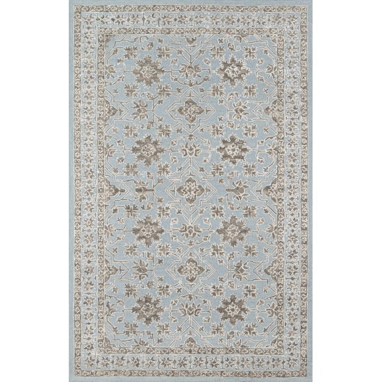 Rug, Momeni, Valencia, VAL-3, Blue, 2' X 3', 41108