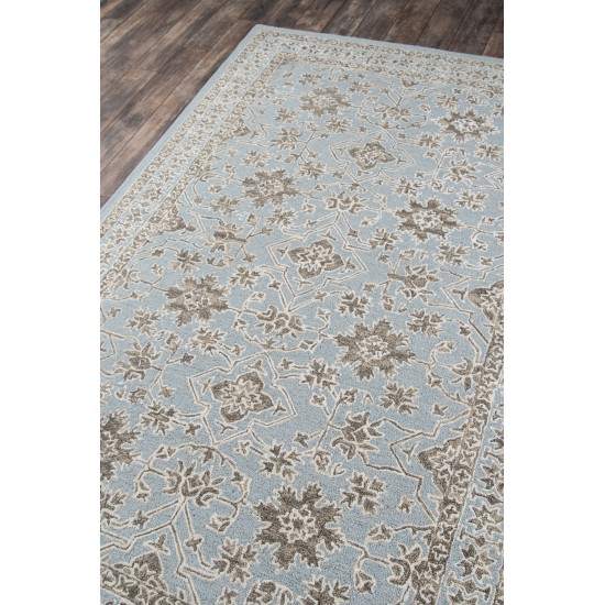 Rug, Momeni, Valencia, VAL-3, Blue, 2' X 3', 41108