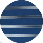 Rug, Momeni, Veranda, VR-16, Maritime Blue, 9' X 9' Round, 19428