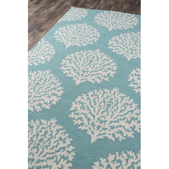 Rug, Momeni, Veranda, VR-45, Aqua, 3'9" X 5'9", 28966