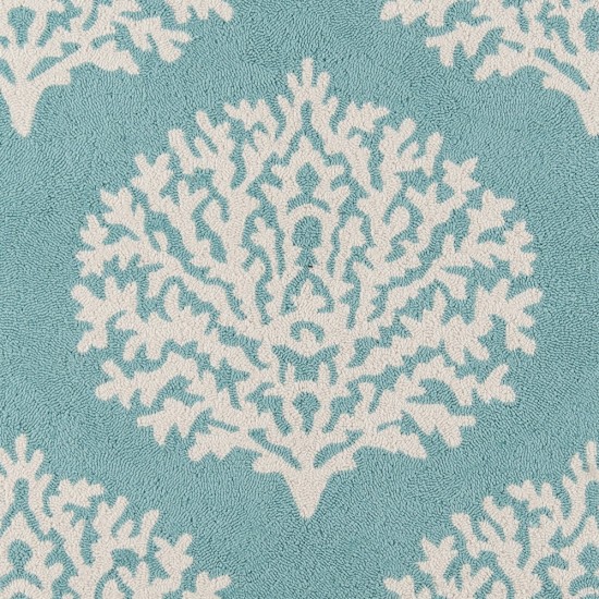 Rug, Momeni, Veranda, VR-45, Aqua, 3'9" X 5'9", 28966