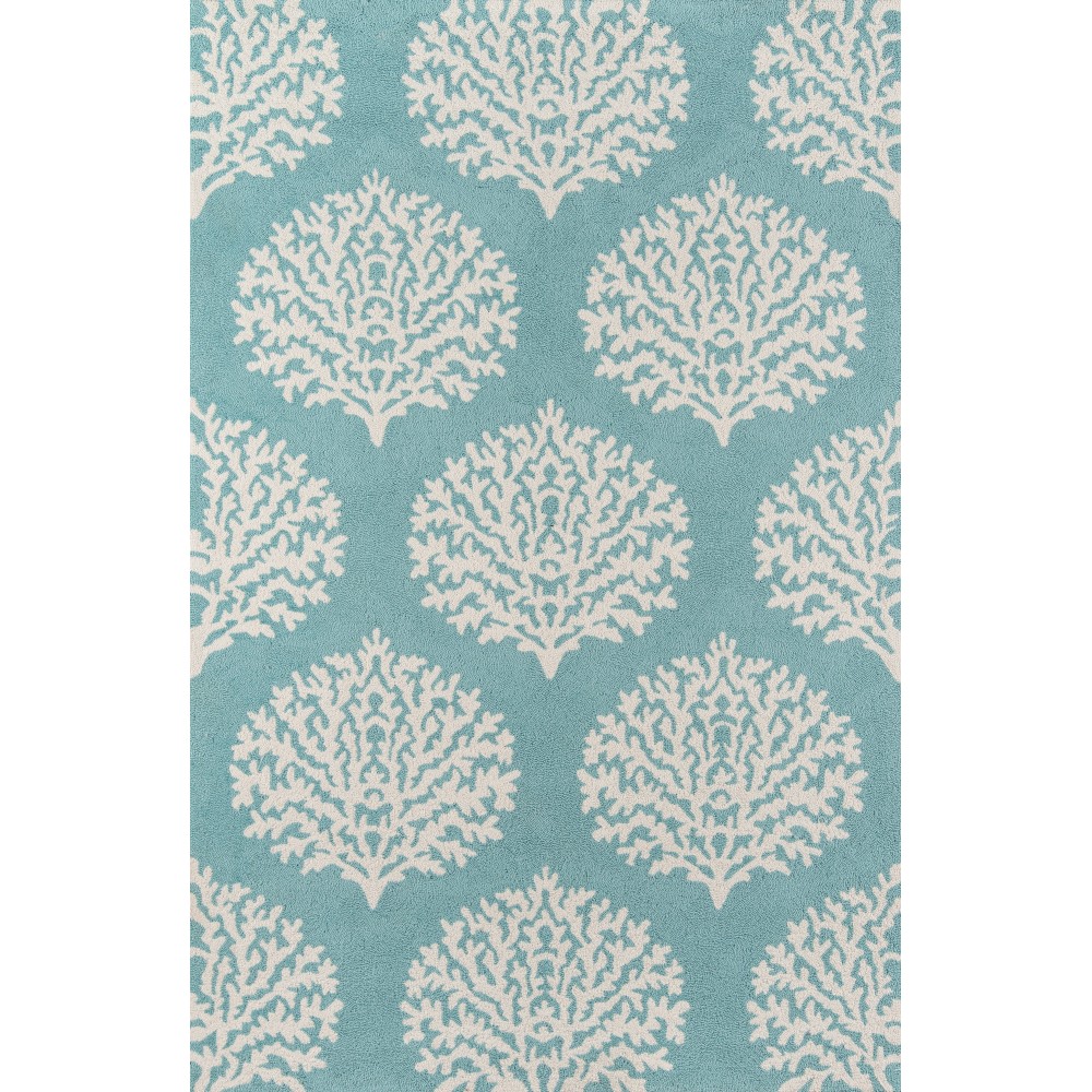 Rug, Momeni, Veranda, VR-45, Aqua, 5' X 8', 28970 Rug, Momeni, Veranda, VR-45, Aqua, 5' X 8', 28970