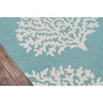 Rug, Momeni, Veranda, VR-45, Aqua, 5' X 8', 28970