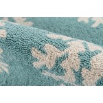 Rug, Momeni, Veranda, VR-45, Aqua, 5' X 8', 28970