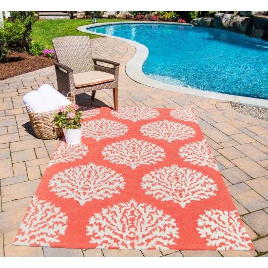 Rug, Momeni, Veranda, VR-45, Coral, 2' X 3', 28963