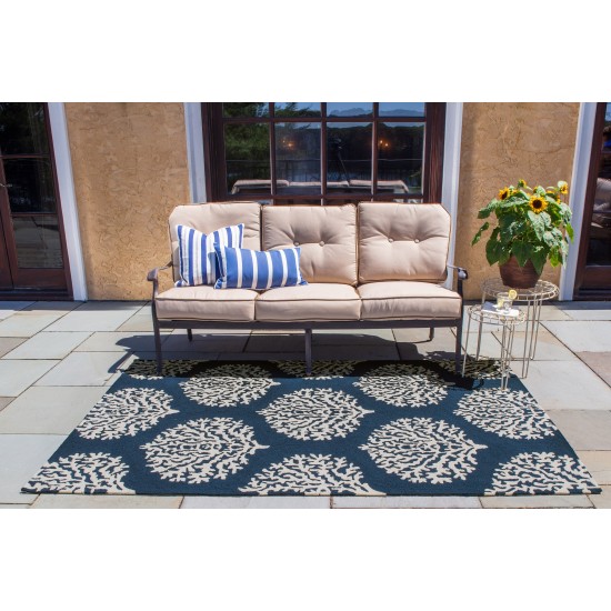 Rug, Momeni, Veranda, VR-45, Navy, 3'9" X 5'9", 28968