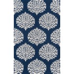 Rug, Momeni, Veranda, VR-45, Navy, 9' X 9' Round, 28981