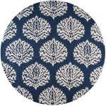 Rug, Momeni, Veranda, VR-45, Navy, 9' X 9' Round, 28981