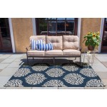 Rug, Momeni, Veranda, VR-45, Navy, 9' X 9' Round, 28981