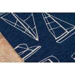 Rug, Momeni, Veranda, VR-70, Navy, 2' X 3', 39731