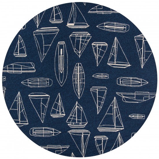 Rug, Momeni, Veranda, VR-70, Navy, 2' X 3', 39731