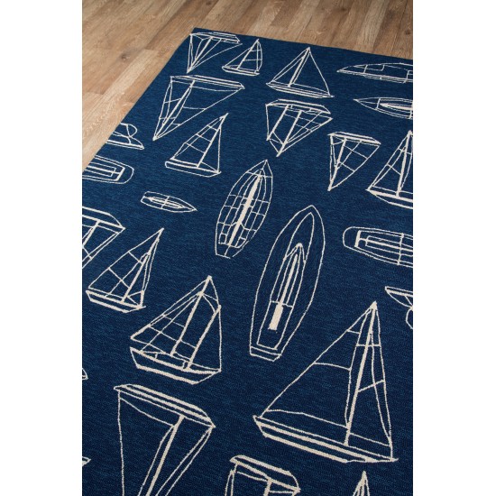 Rug, Momeni, Veranda, VR-70, Navy, 3'9" X 5'9", 39732