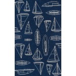 Rug, Momeni, Veranda, VR-70, Navy, 5' X 8', 39733