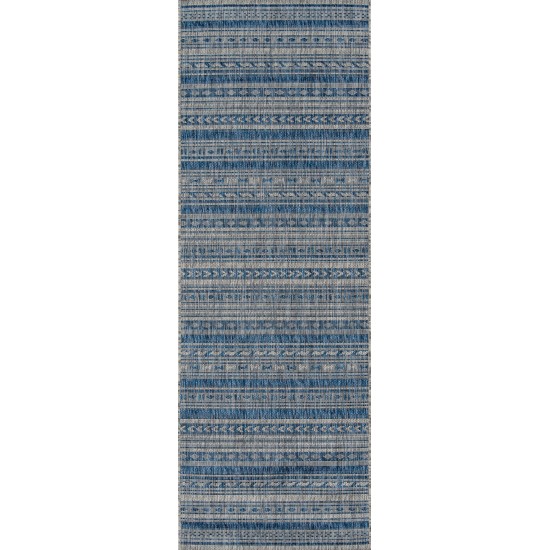 Rug, Novogratz, Villa, VI-04, Blue, 2' X 6' Runner, 44333