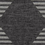 Rug, Novogratz, Villa, VI-07, Charcoal, 5'3" X 7'6", 38842