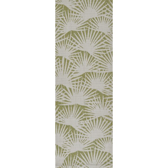 Rug, Novogratz, Villa, VI-14, Green, 2' X 6' Runner, 49033