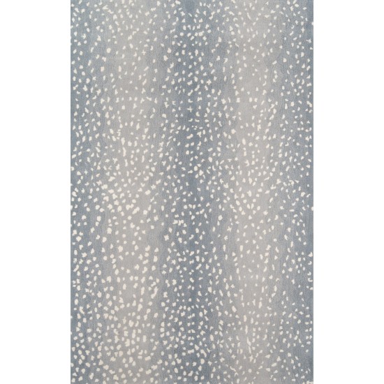 Rug, Erin Gates, Woodland, WOD-1, Blue, 3'6" X 5'6", 44954