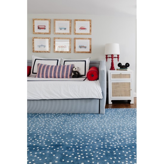 Rug, Erin Gates, Woodland, WOD-1, Denim, 7'9" X 9'9", 48973