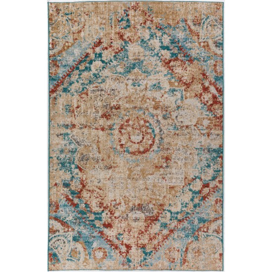 Addison Fairfax Traditional Meadow Area Rug, 5’ x 7’5", Meadow, AFX35ME5X8