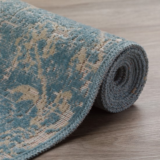 Addison Fairfax Traditional Glacier Area Rug, 7’6" x 10’, Glacier, AFX37GL8X10