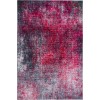 Odyssey Vibrant Velvet Non-skid Area Rug, 5’ x 7’6", Mercury, AOD37ME5X8