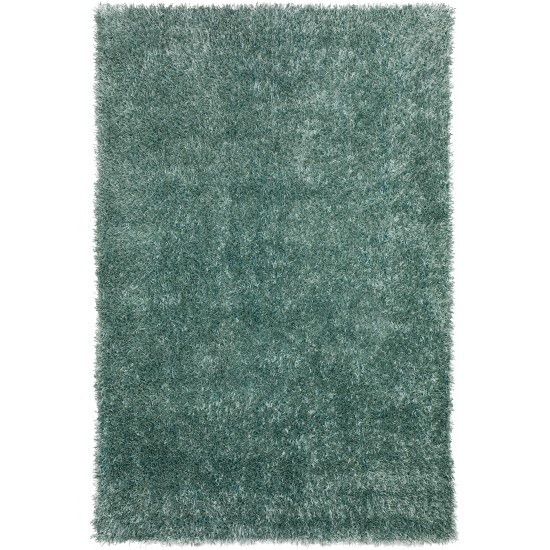 Addison Ojai Solid Shag Runner Rug, 2’3" x 7’6", Blue, AOJ31BL2X8