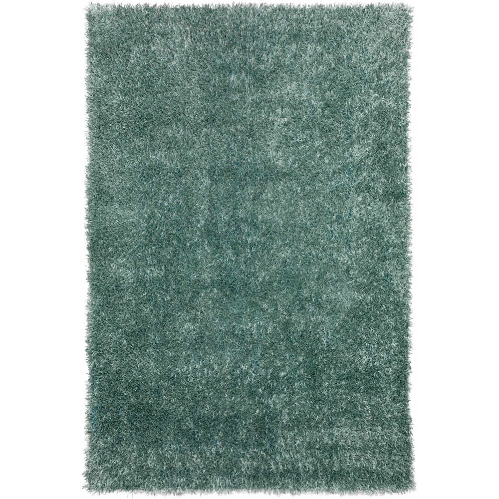 Addison Ojai Solid Shag Runner Rug, 2’3" x 7’6", Blue, AOJ31BL2X8