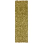 Addison Ojai Solid Shag Runner Rug, 2’3" x 7’6", Green, AOJ31GN2X8