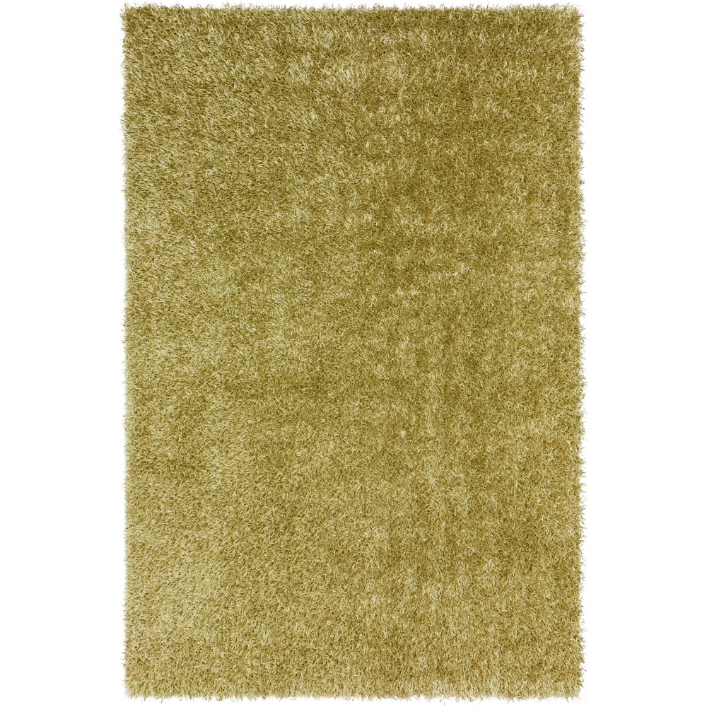 Addison Ojai Solid Shag Area Rug, 9’ x 13’, Green, AOJ31GN9X13