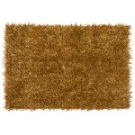 Addison Ojai Solid Shag Accent Rug, 2’ x 3’, Khaki, AOJ31KH2X3