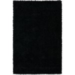 Addison Ojai Solid Shag Area Rug, 5’ x 7’6", Night, AOJ31NI5X8