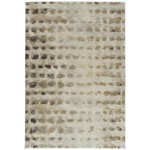 Addison Plano Abstract Polka Area Rug, 9’6" x 13’2", Wheat, APL32WH10X13