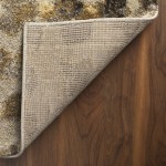 Addison Plano Abstract Polka Area Rug, 9’6" x 13’2", Wheat, APL32WH10X13