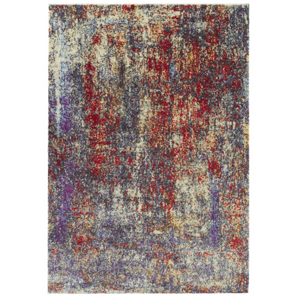 Addison Amelia Abstract Splash Area Rug, 3’3" x 5’1", Splash, AME50SP3X5