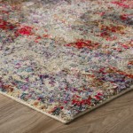 Addison Amelia Abstract Splash Area Rug, 3’3" x 5’1", Splash, AME50SP3X5