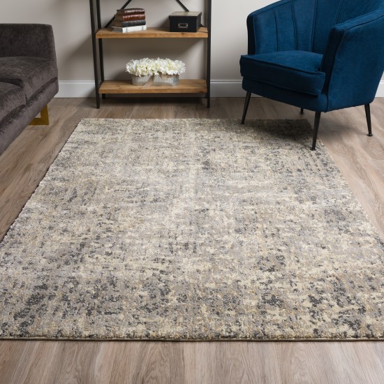 Addison Amelia Vintage Slate Area Rug, 9’6" x 13’2", Slate, AME52SL10X13