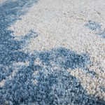 Addison Plano Nebulous Boho Area Rug, 5’3" x 7’7", Blue, APL37BL5X8