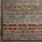 Addison Amelia Bohemian Casual Area Rug, 9’6" x 13’2", Rust, AME53RU10X13