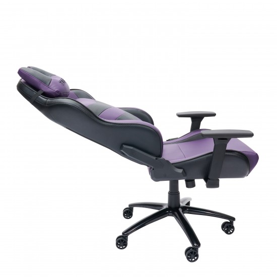 Techni Sport TS-61 Ergonomic High Back Racer Style Video Gaming Chair, Purple/Black