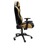 Techni Sport Ergonomic Racing Style Gaming Chair - Golden